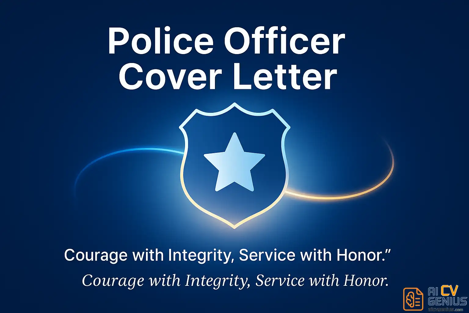 Courage With Integrity, Service With Honor