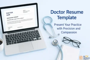 Doctor Resume Template: Present Your Practice With Precision And Compassion