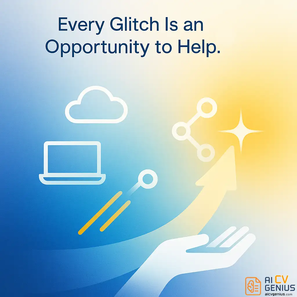 It Support Cover Letter – Calm Minds Solve Crises 3 Every Glitch Is An Opportunity To Help