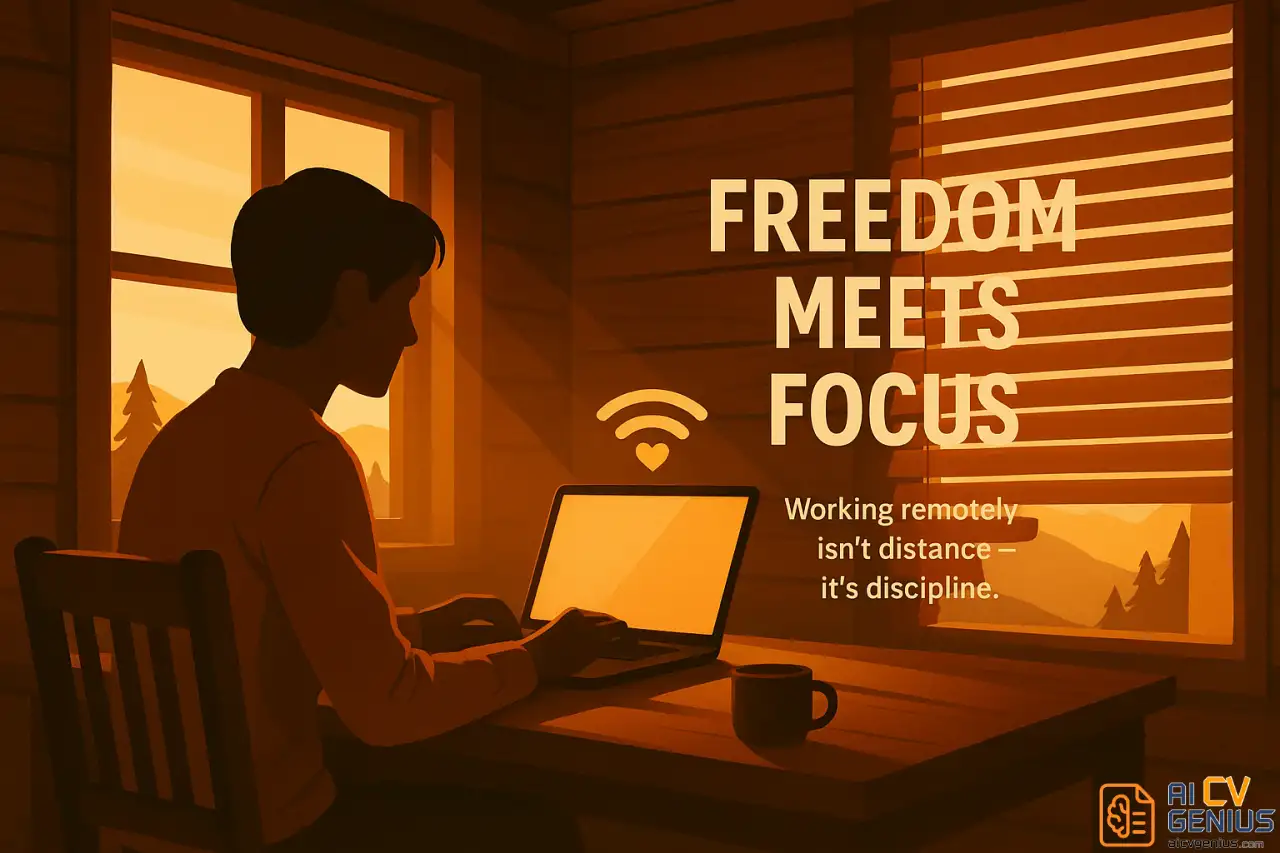 Remote Job Cover Letter Example (That Shows You’re A Pro At Working From Anywhere) 3 Freedom Meets Focus