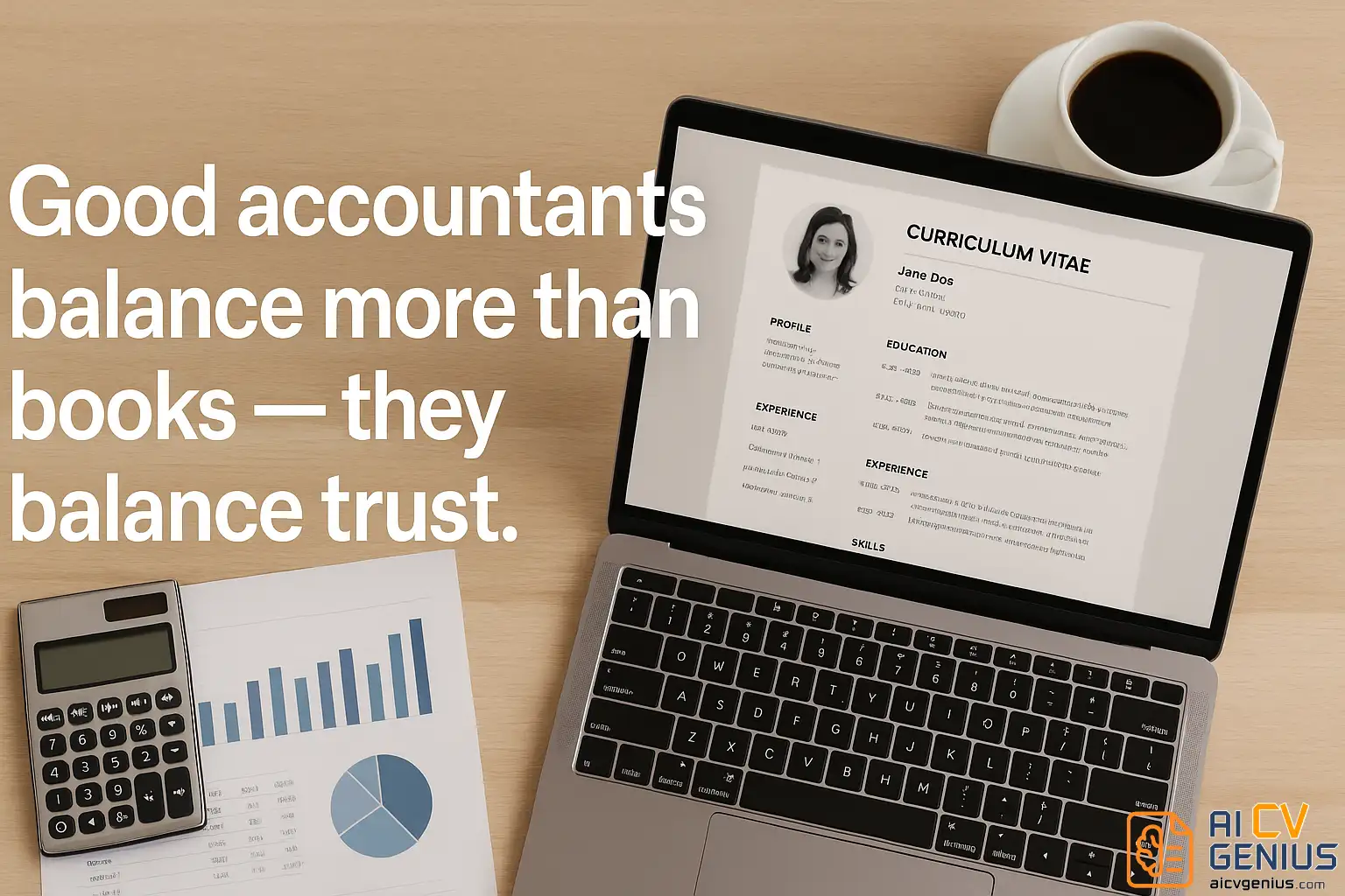 Good Accountants Balance More Than Books  -  They Balance Trust.