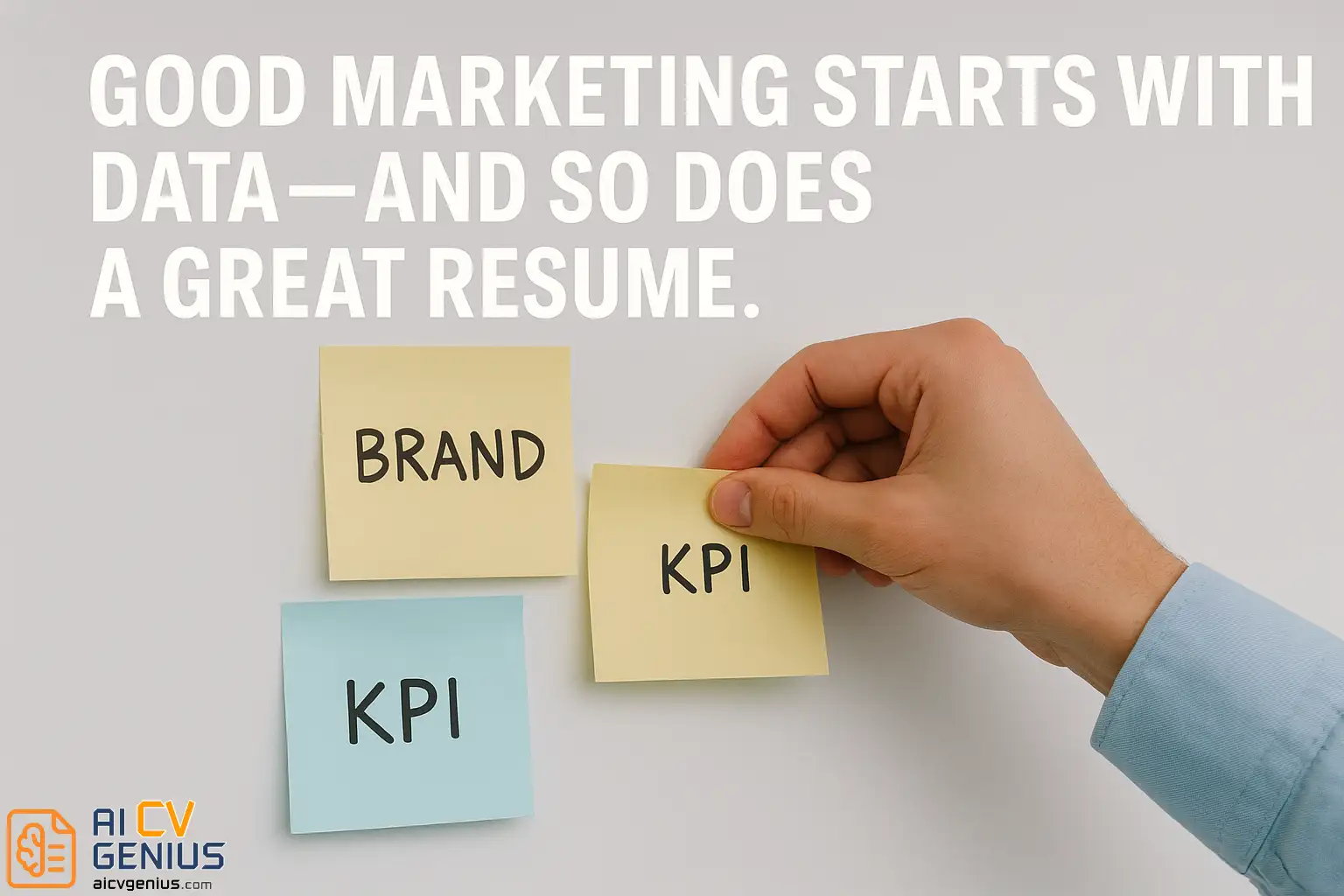Good Marketing Starts With Data  -  And So Does A Great Resume.