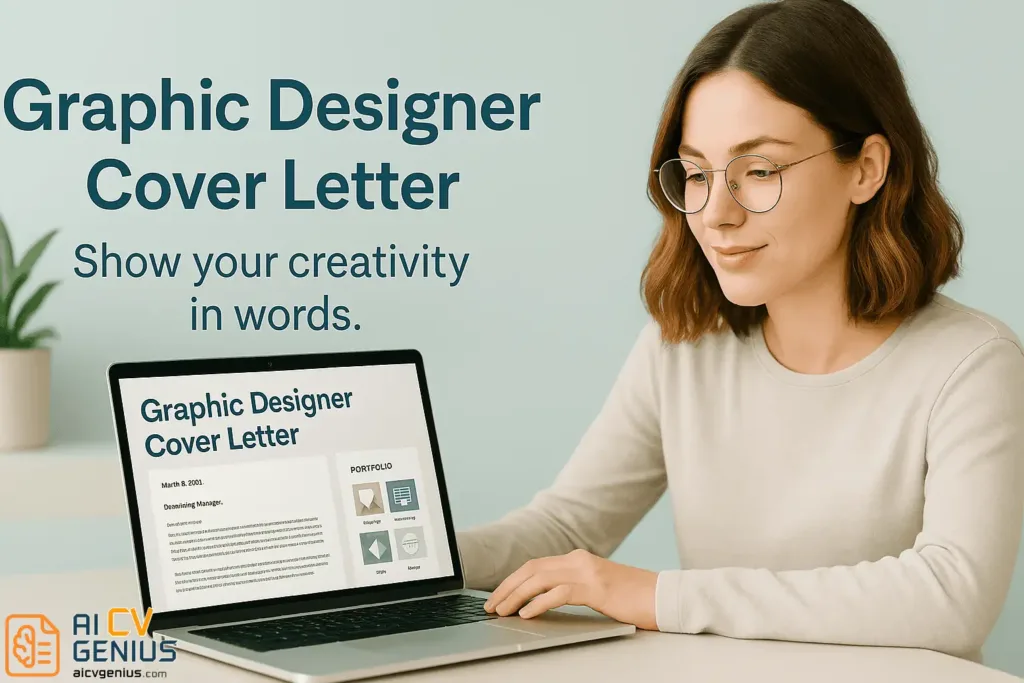 Graphic Designer Cover Letter: Show Your Creativity In Words