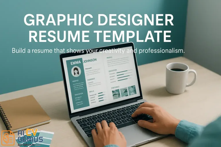 Graphic Designer Resume Template: Craft a Portfolio-Ready Resume That Speaks Creativity