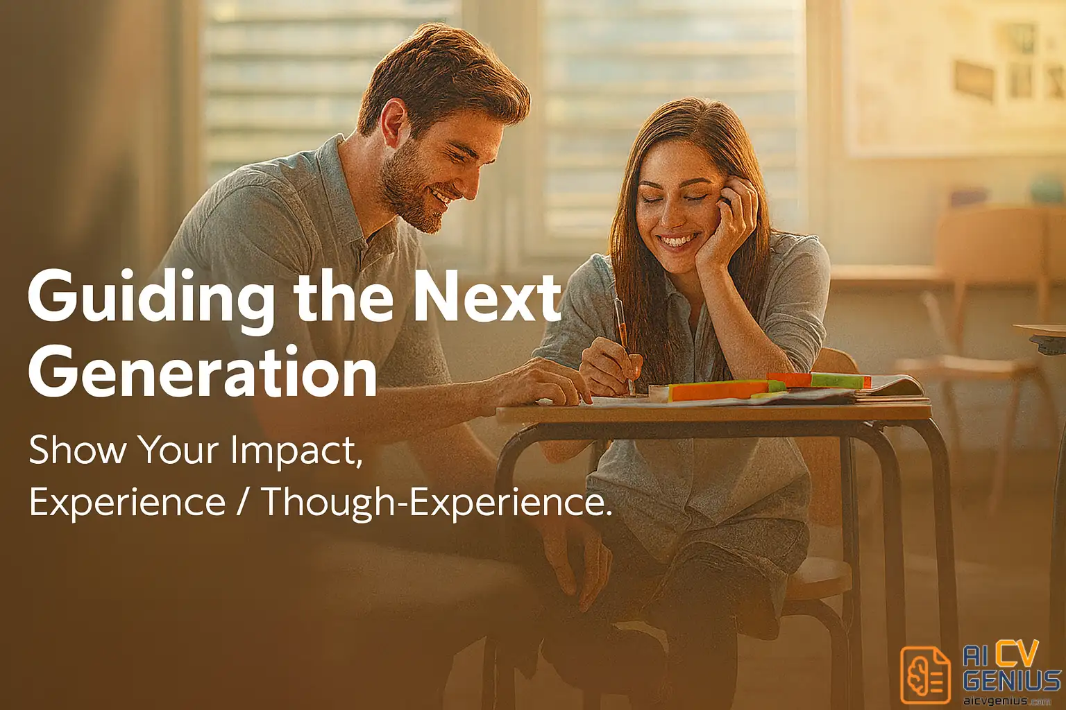 Image Symbolizing Guidance And Support In Education.