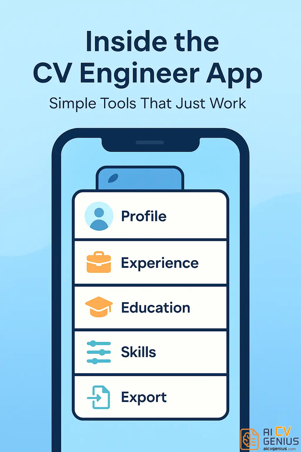 Inside The Cv Engineer App