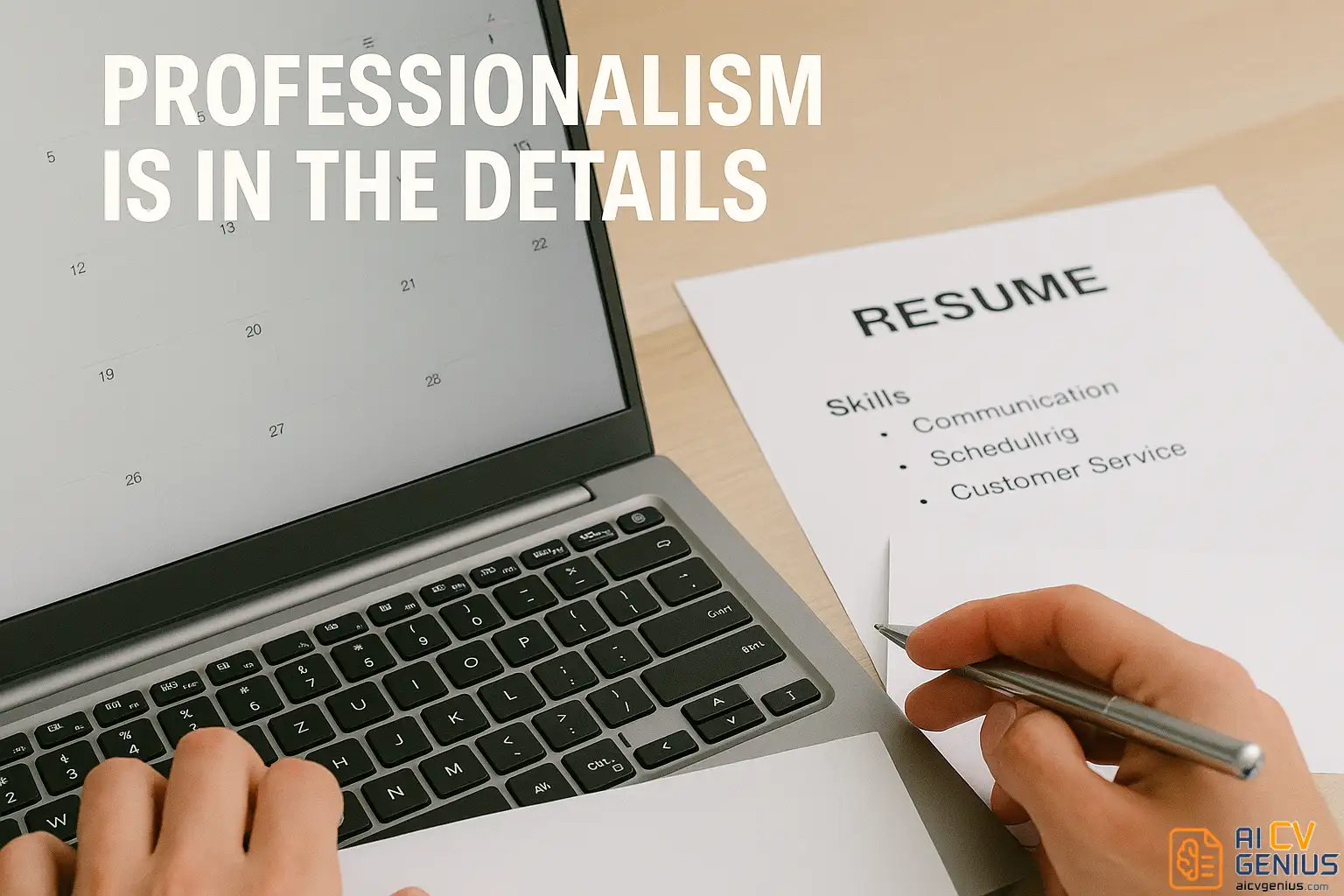Professionalism Is In The Details