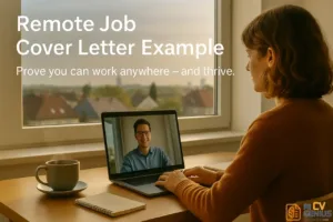 Remote Job Cover Letter Example (That Shows You’re A Pro At Working From Anywhere)
