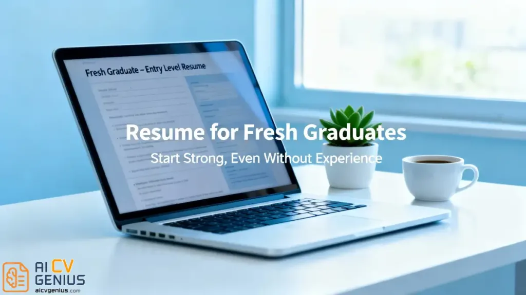 Resume For Fresh Graduates: Example, Format &Amp; Writing Tips