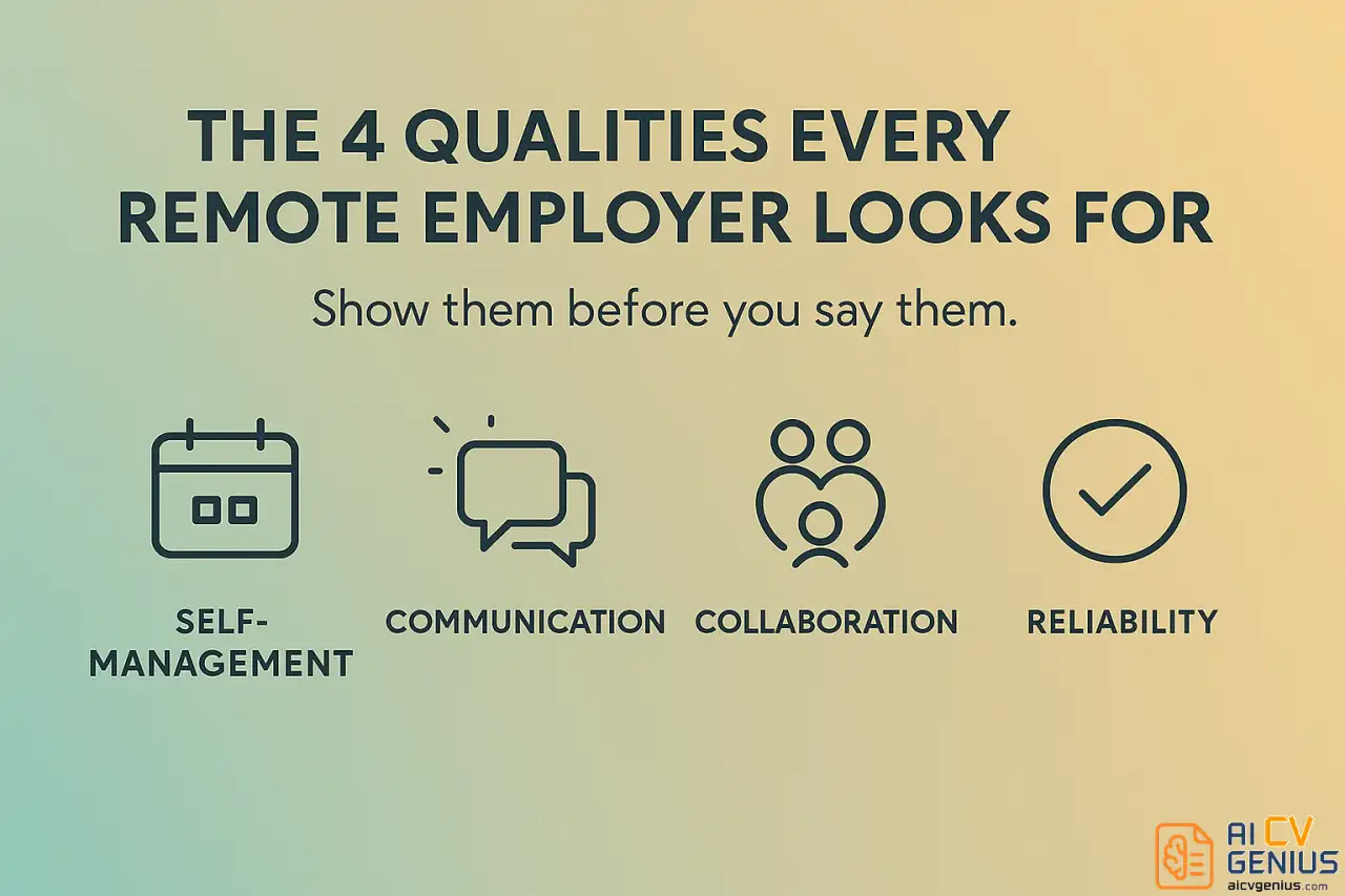 Remote Job Cover Letter Example (That Shows You’re A Pro At Working From Anywhere) 2 The 4 Qualities Every Remote Employer Looks For