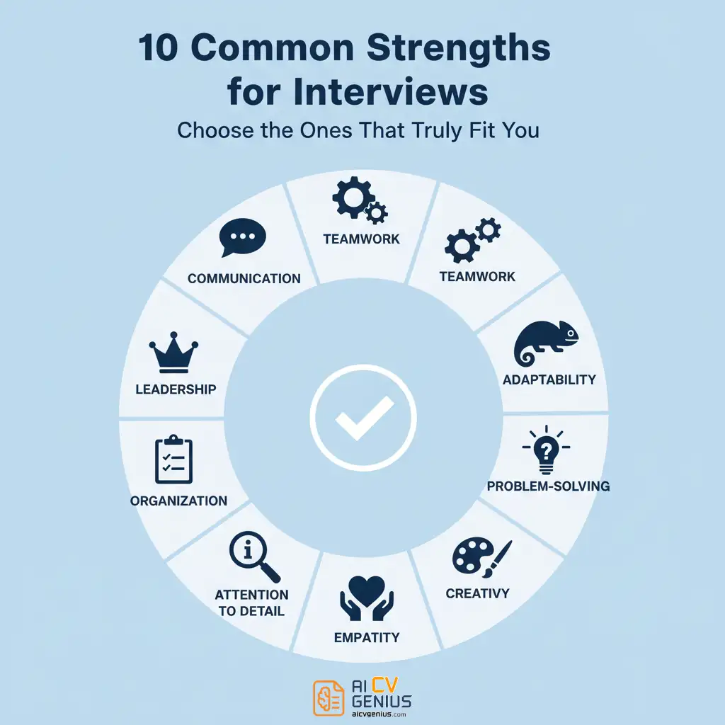 10 Common Strengths For Interviews