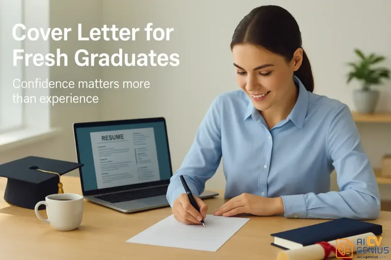 Cover Letter for Fresh Graduates: How to Write With Confidence (Even Without Experience)