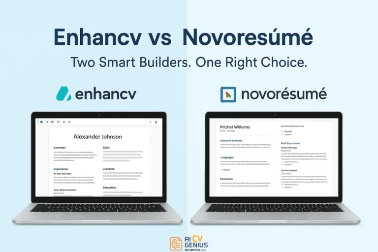Enhancv vs Novorésumé: Which Resume Builder Is Better?