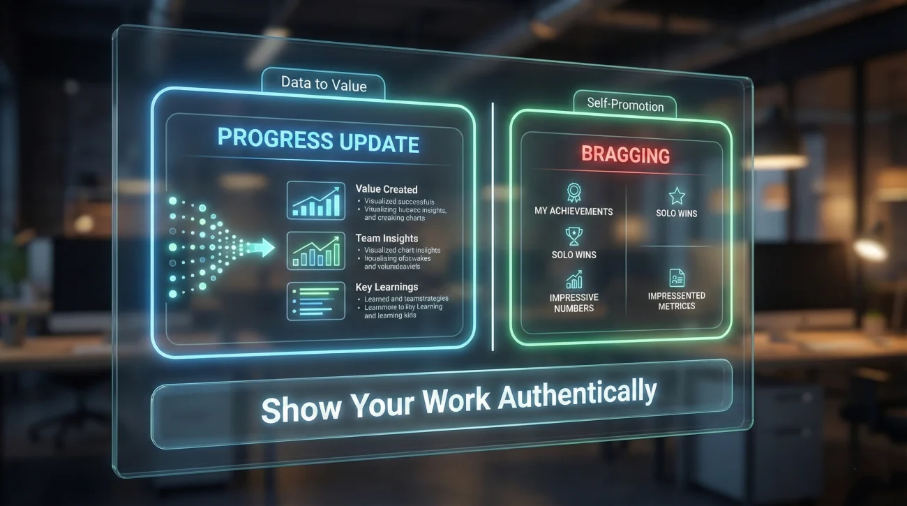 Framework For Sharing Professional Accomplishments Authentically