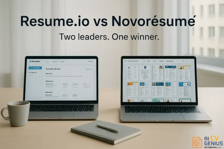 Resume.io vs Novorésumé: Which One Wins?