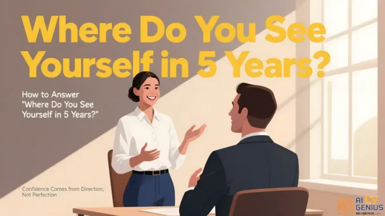 How to Answer “Where Do You See Yourself in 5 Years?” (With Examples)