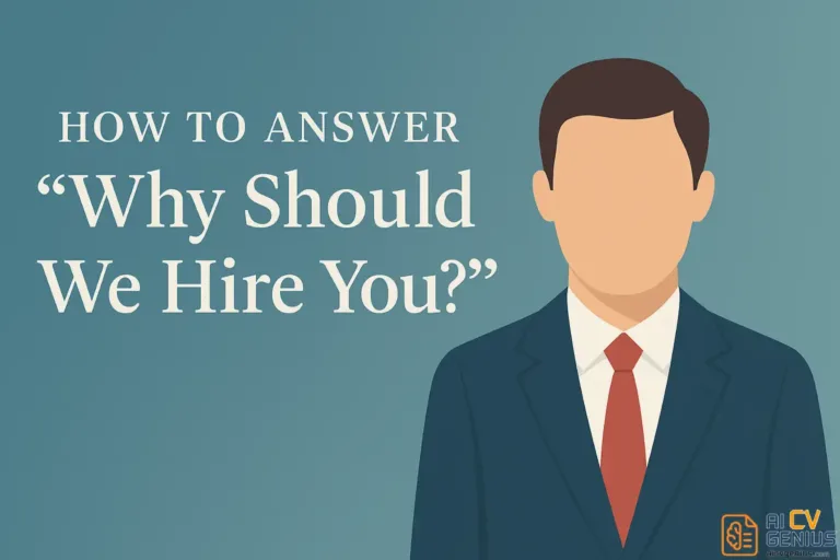 How to Answer “Why Should We Hire You?” (The Only Formula You’ll Ever Need)