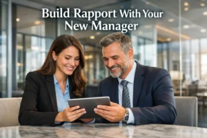 How To Build Rapport With New Manager