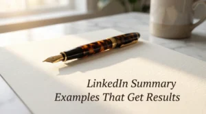 Linkedin Summary Examples