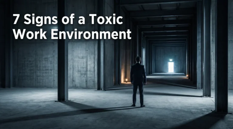 7 Signs of a Toxic Work Environment (And When to Quit)