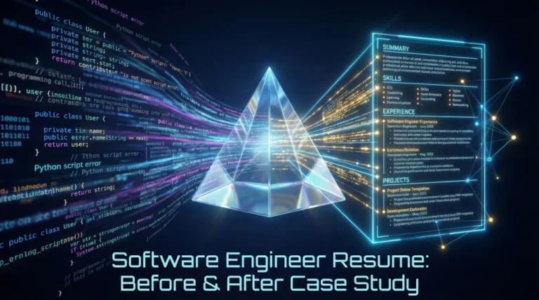 Case Study: We Rewrote a Software Engineer’s Resume. It Got 3 Interviews in 7 Days.