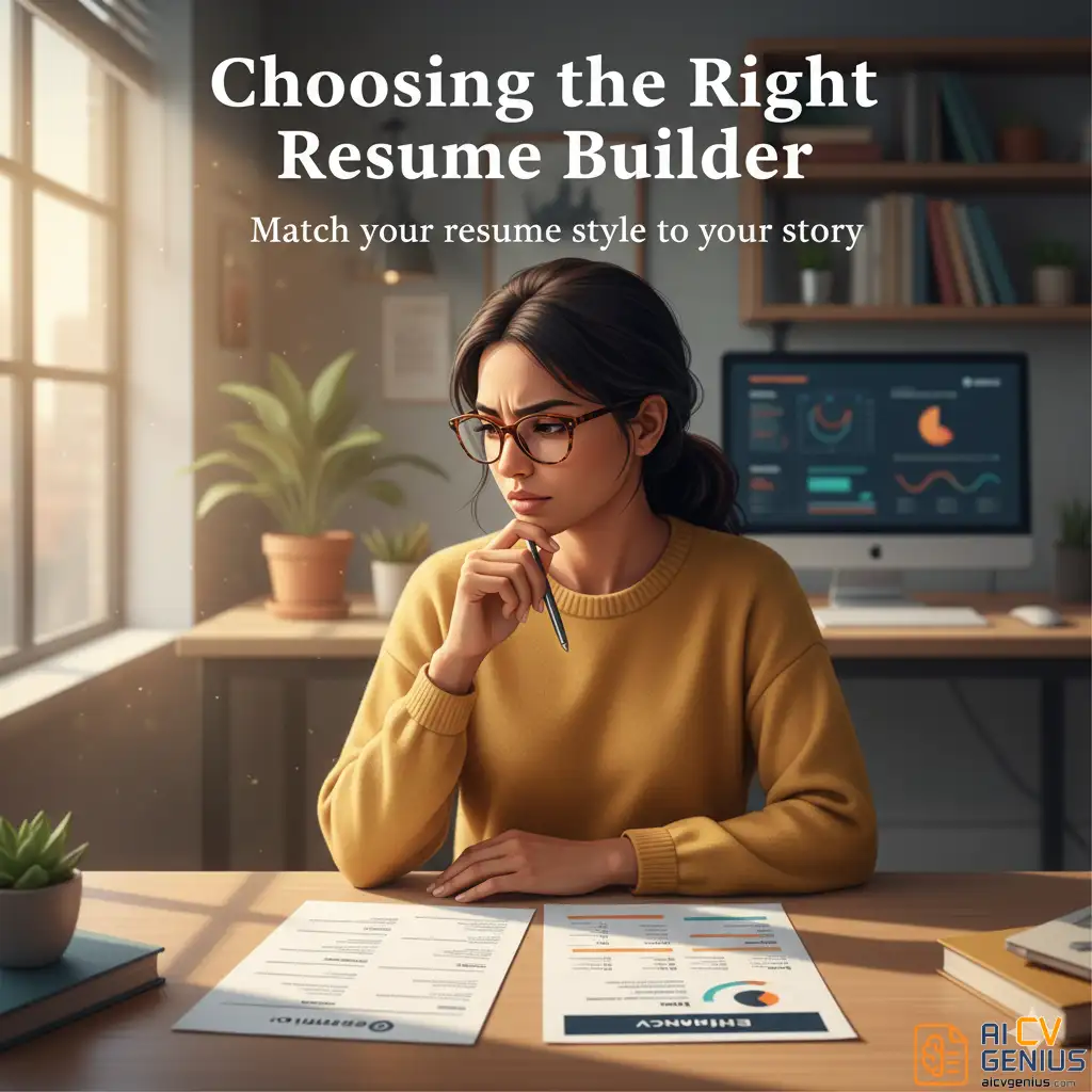 Choosing The Right Resume Builder