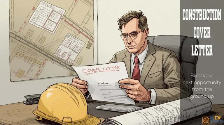 Construction Cover Letter Example (Guide for Builders, Laborers, and Site Managers)