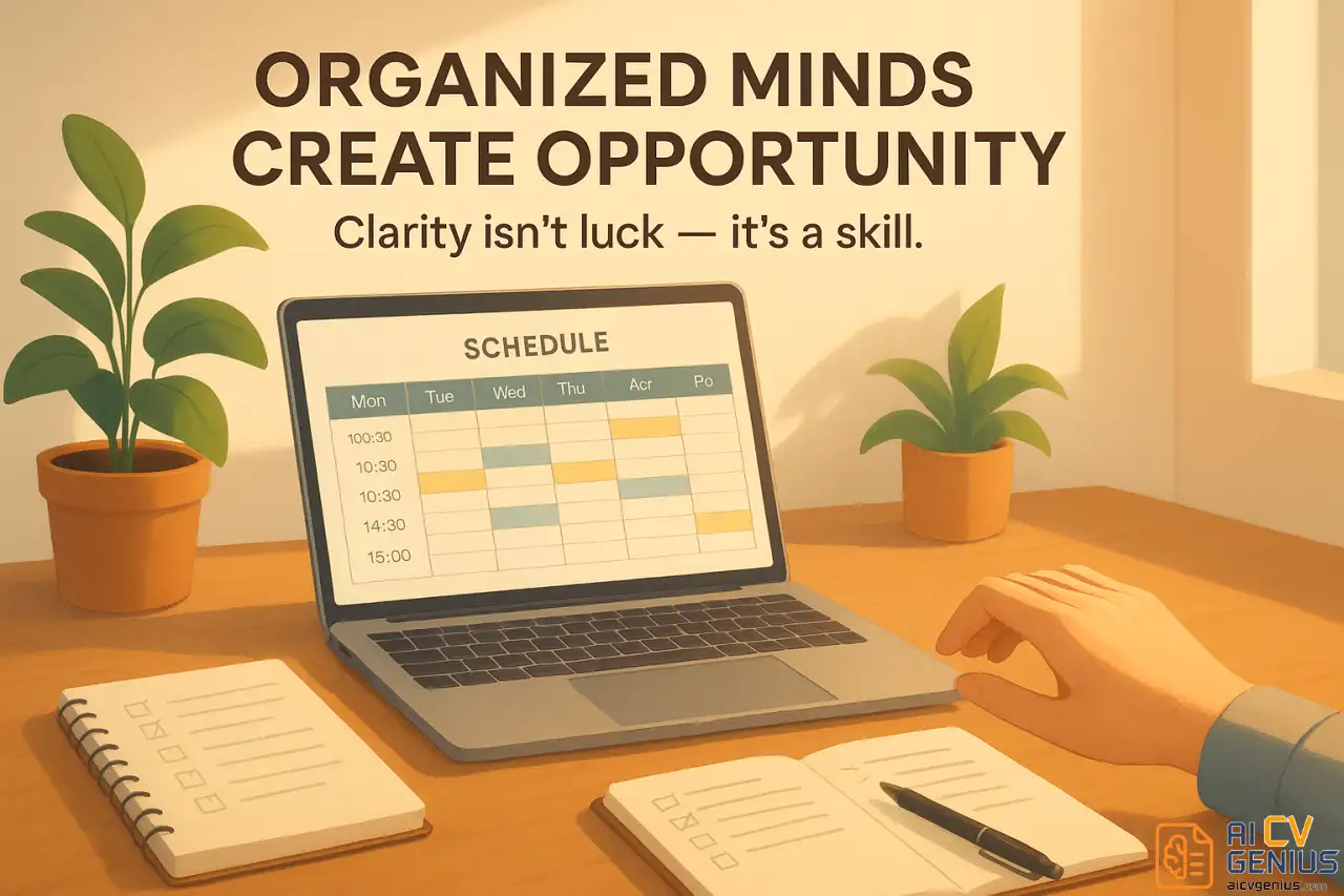 Organized Minds Create Opportunity