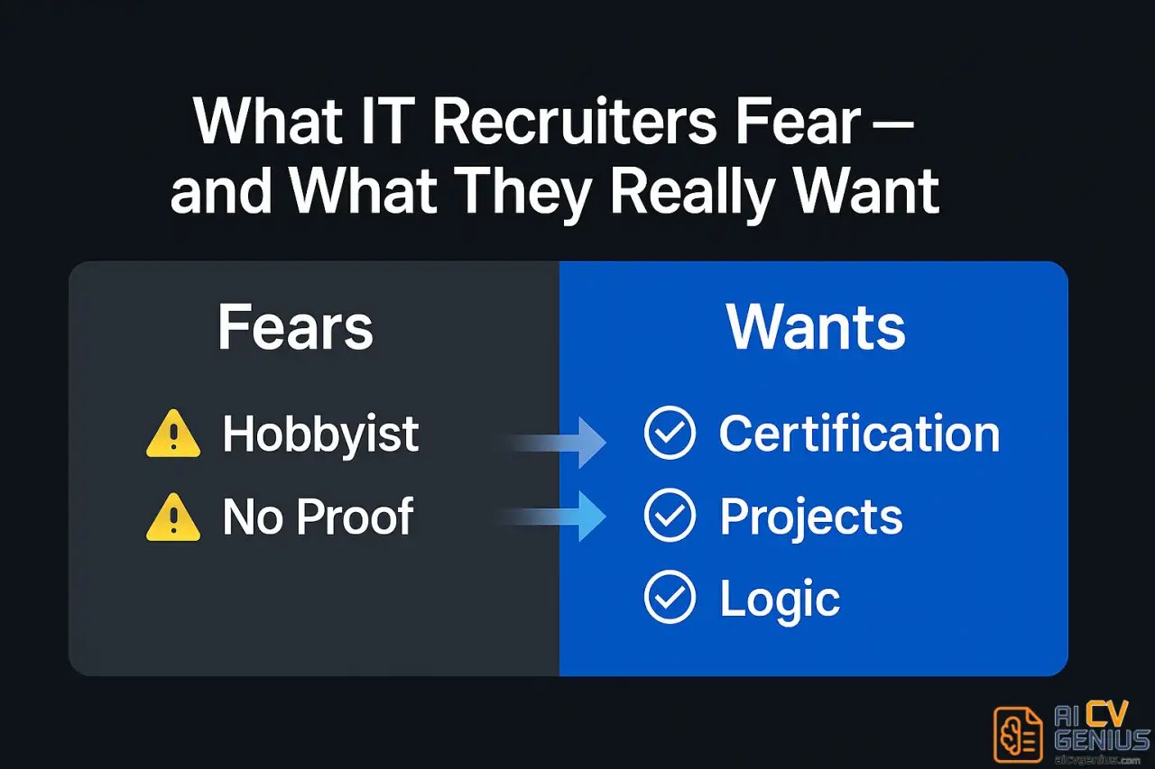 What It Recruiters Fear  -  And What They Really Want
