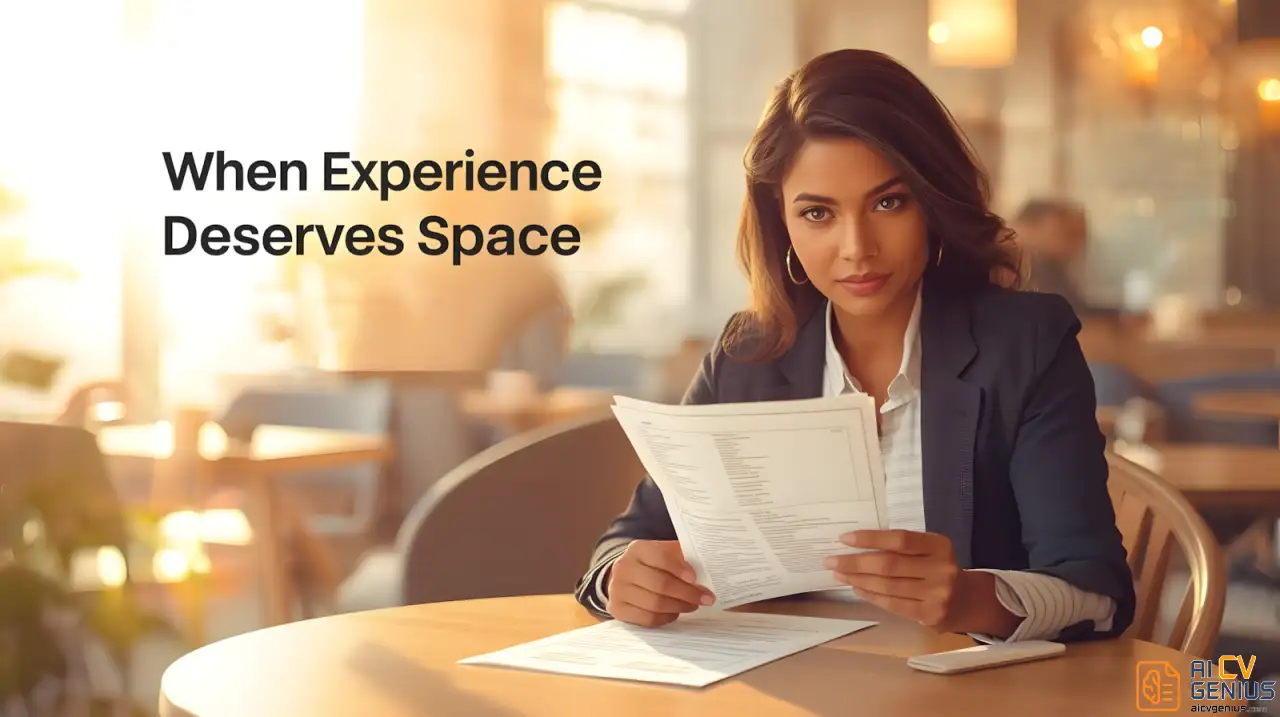 When Experience Deserves Space