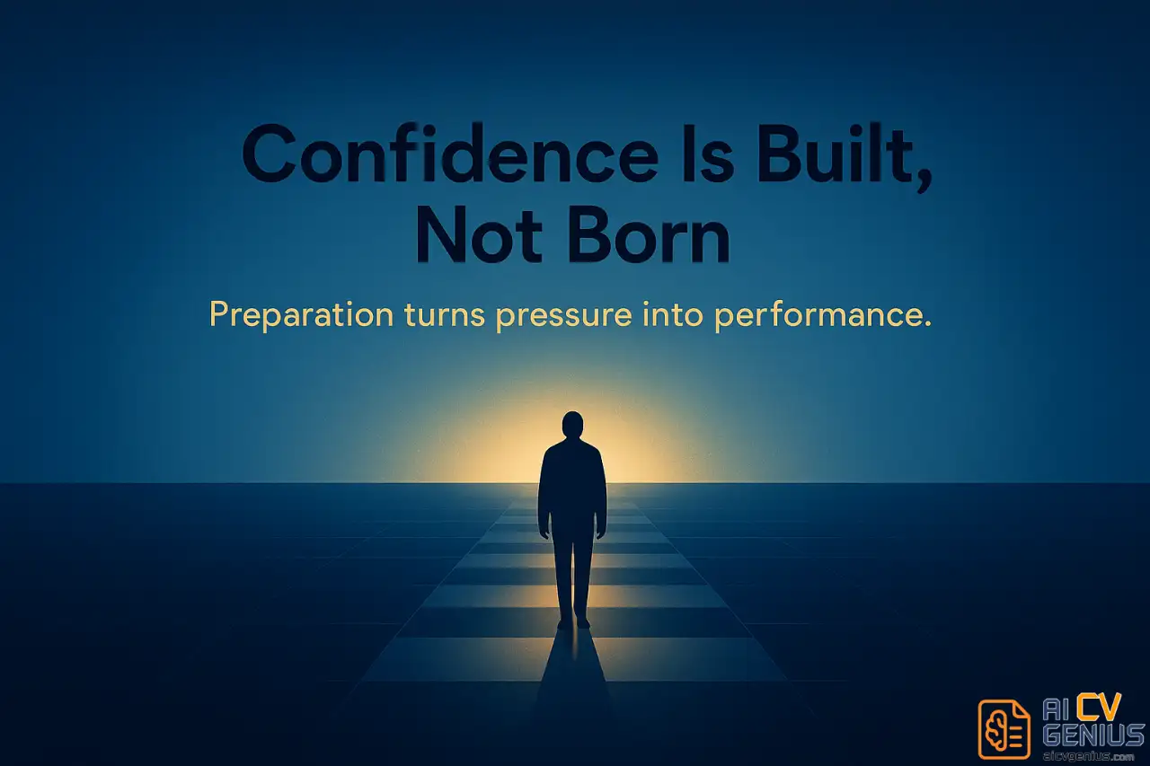 Interview Preparation Checklist: How To Feel Ready (Not Just Rehearsed) 4 Confidence Is Built, Not Born