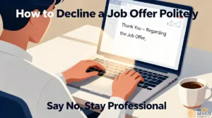 How To Decline A Job Offer Politely – Say No Without Burning Bridges