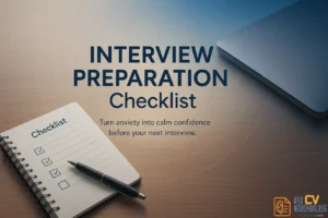 Interview Preparation Checklist
