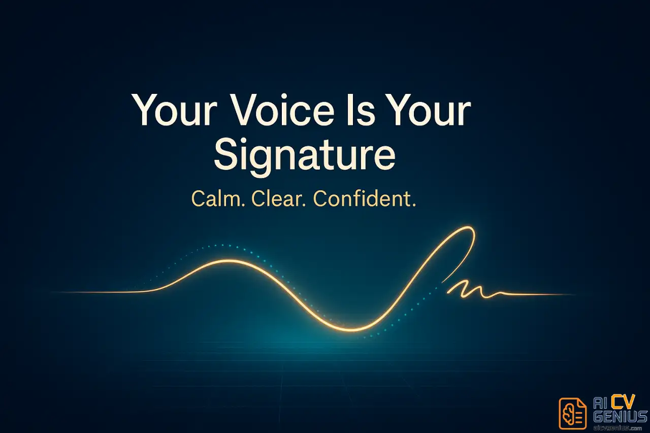Voice Is Your Signature