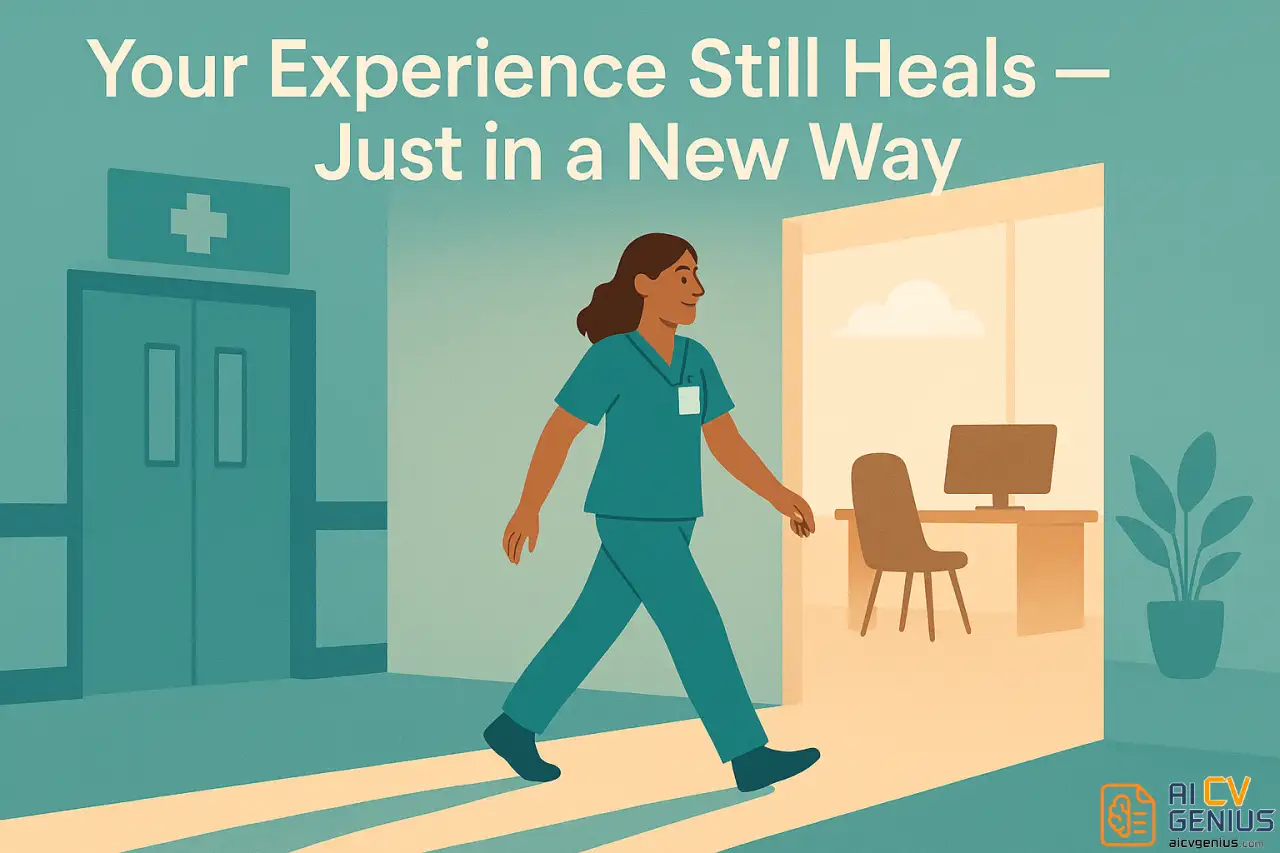 Nursing Career Change Cover Letter – How To Pivot Into A New Field With Confidence 2 Your Experience Still Heals - Just In A New Way