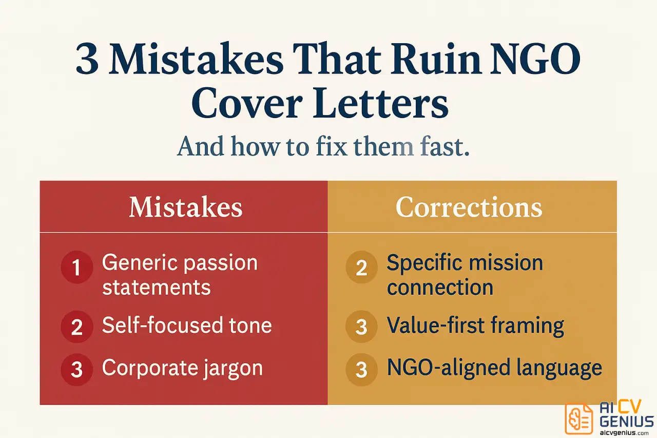 3 Mistakes That Ruin Ngo Cover Letters