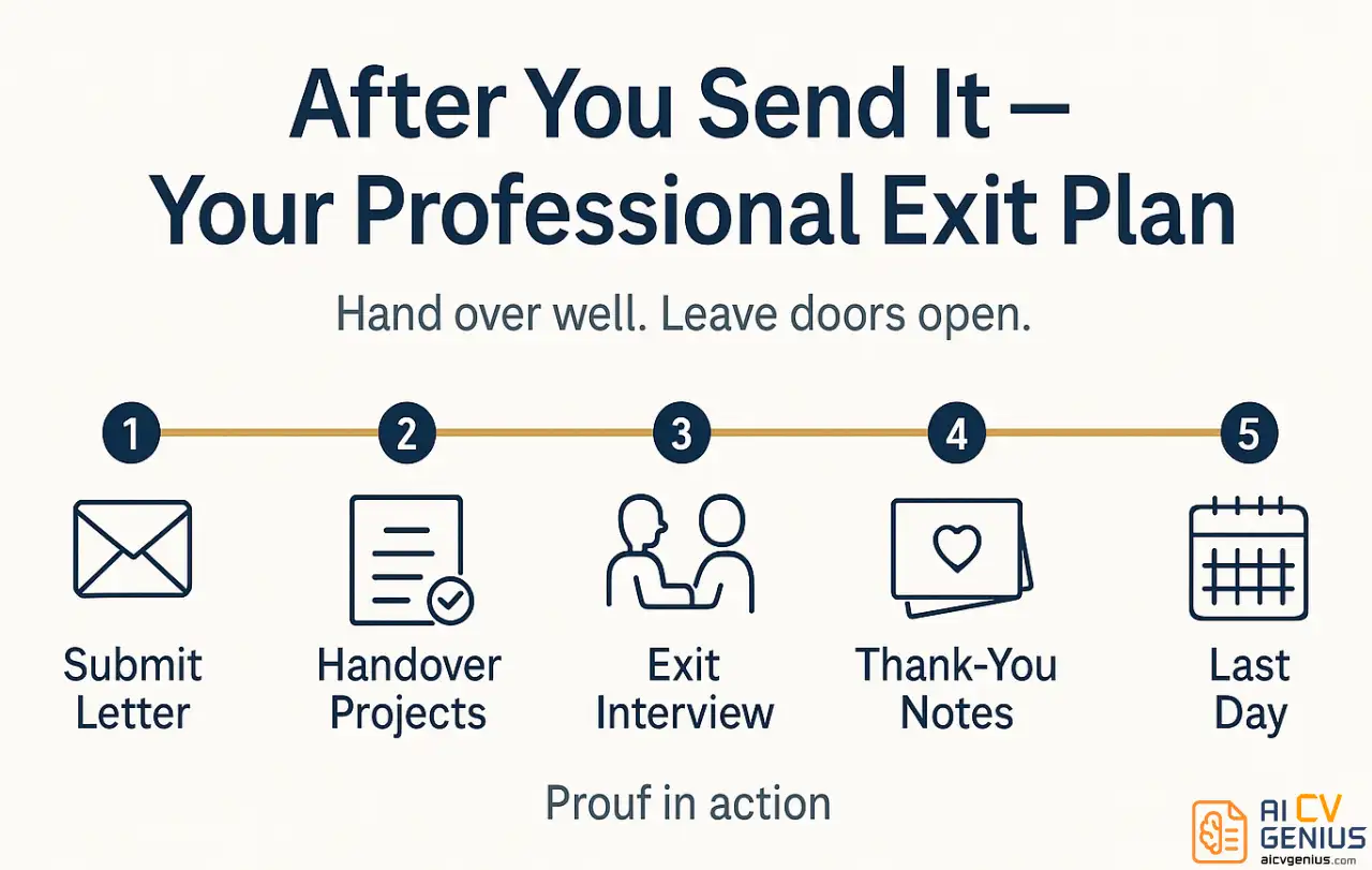 After You Send It - Your Professional Exit Plan