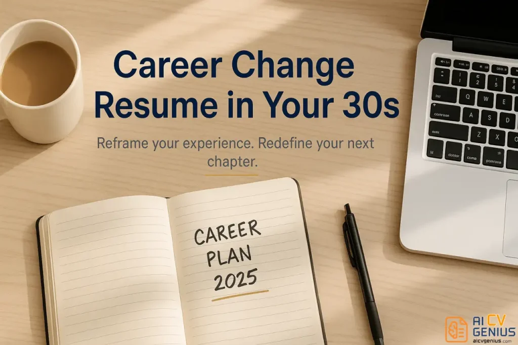 Career Change Resume For 30S: 7 Examples That Turn Experience Into An Asset 1 Career Change Resume In Your 30S