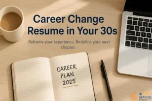 Career Change Resume In Your 30S