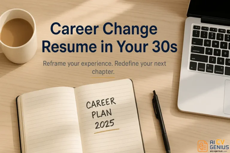 Career Change Resume for 30s: 7 Examples That Turn Experience into an Asset