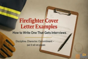 Firefighter Cover Letter Examples