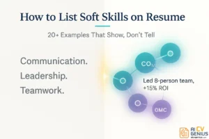 How To List Soft Skills On Resume