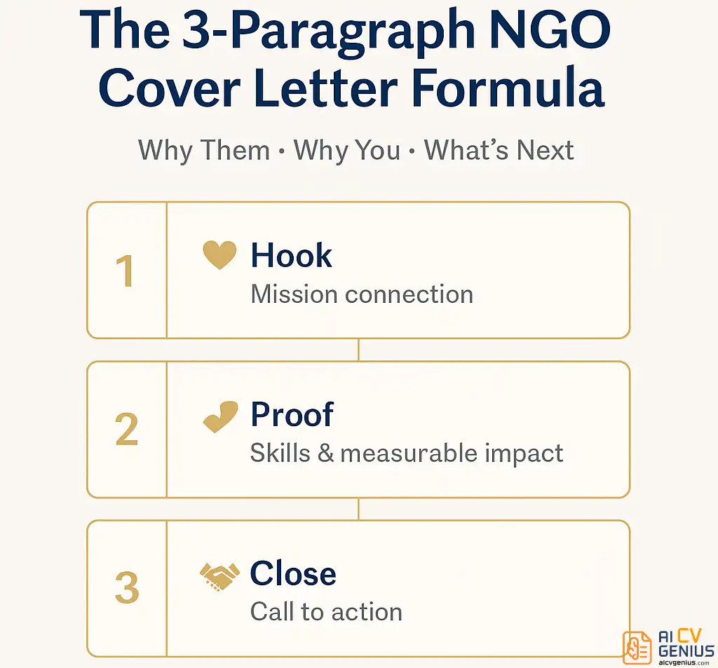 The 3 Paragraph Ngo Cover Letter Formula