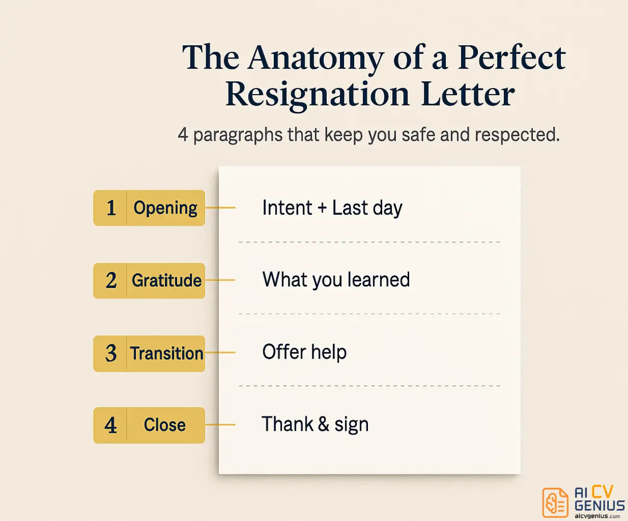 The Anatomy Of A Perfect Resignation Letter