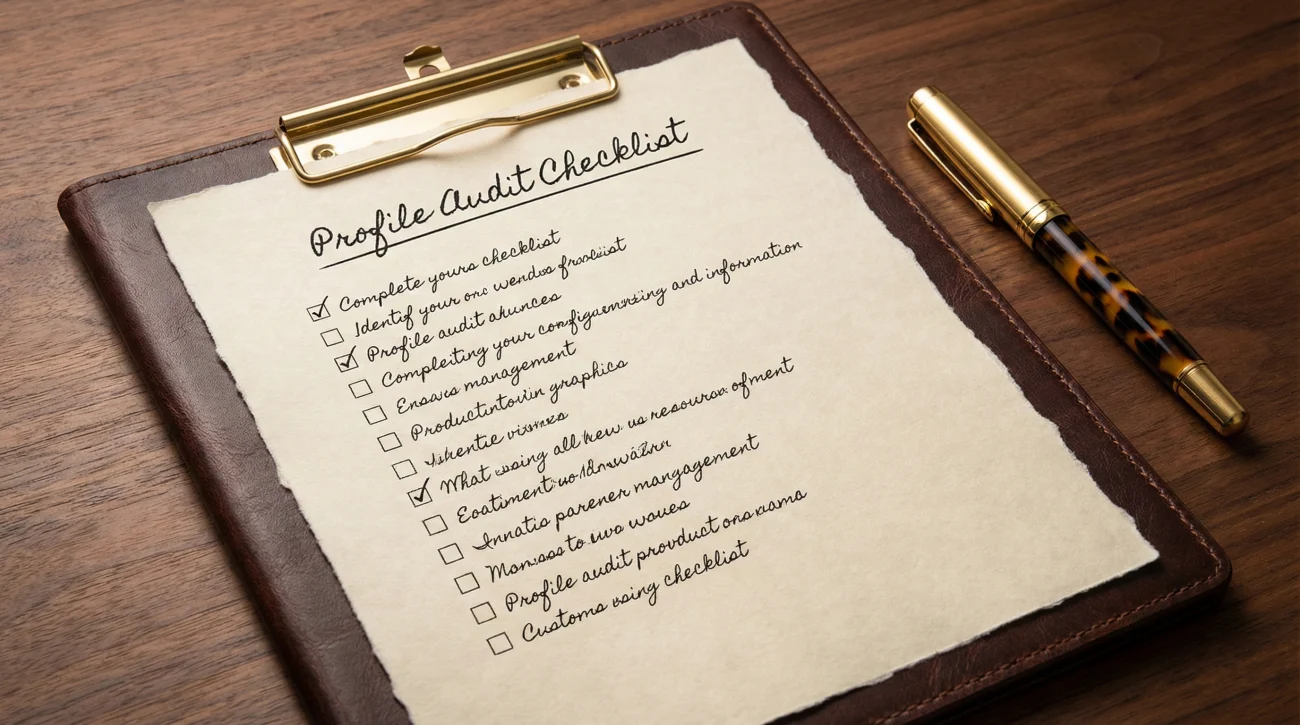 Comprehensive Linkedin Profile Audit And Checklist