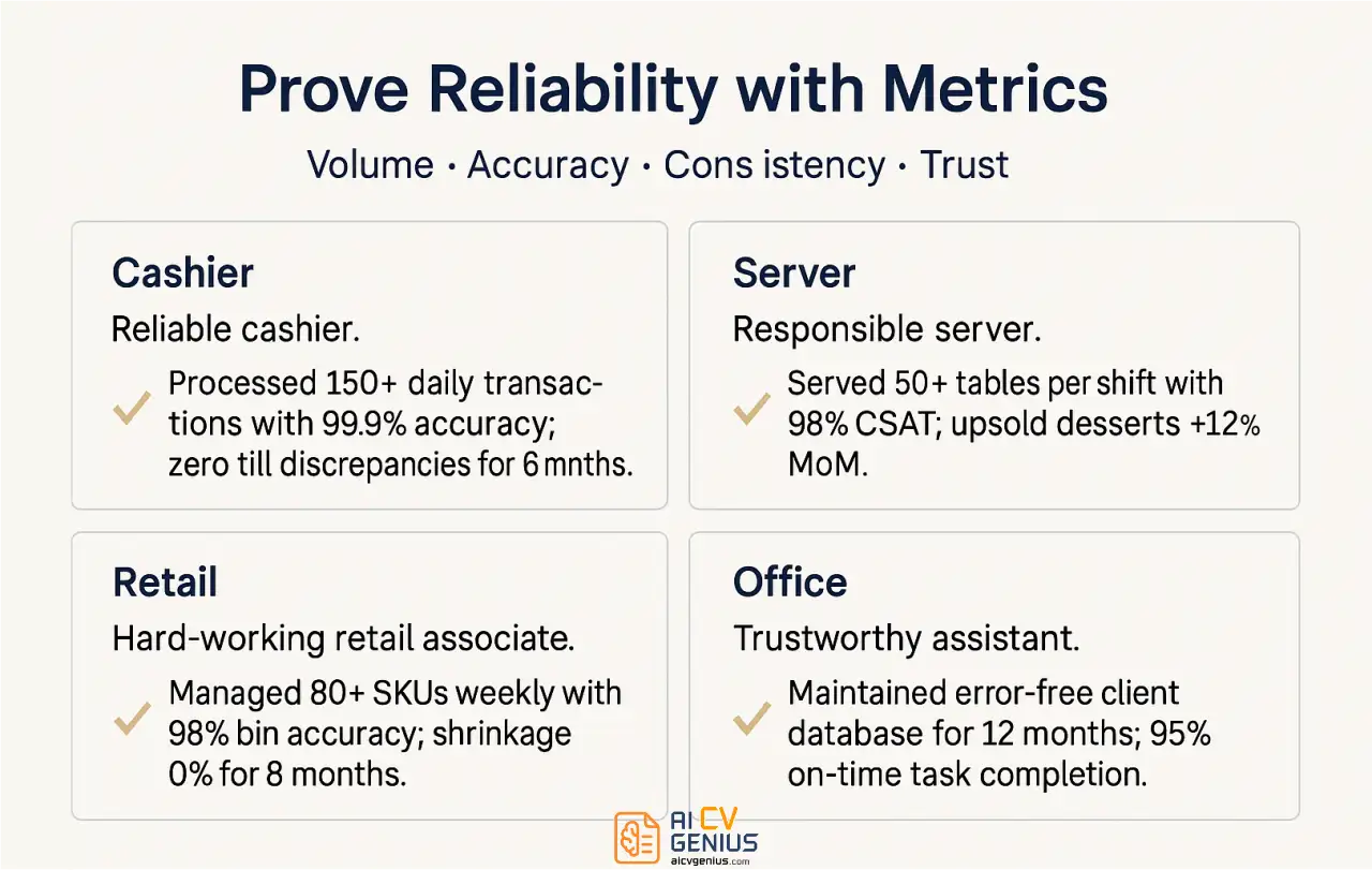 Prove Reliability With Metrics