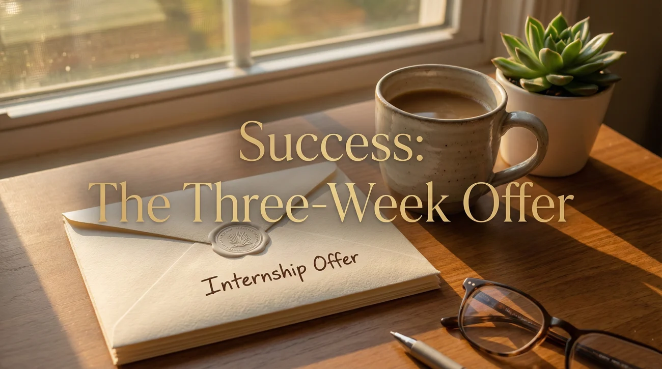 The Official Internship Offer Notification