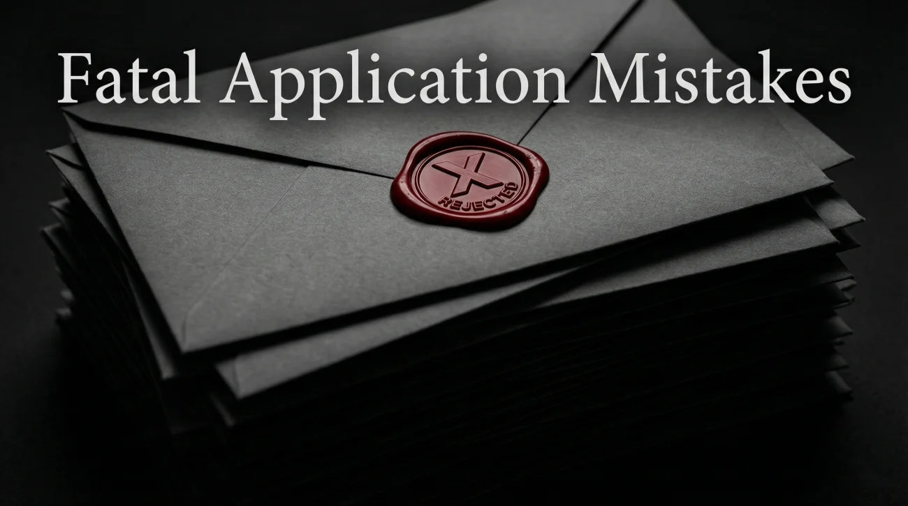Visual Metaphor Of Application Rejection And Rehearsed Content