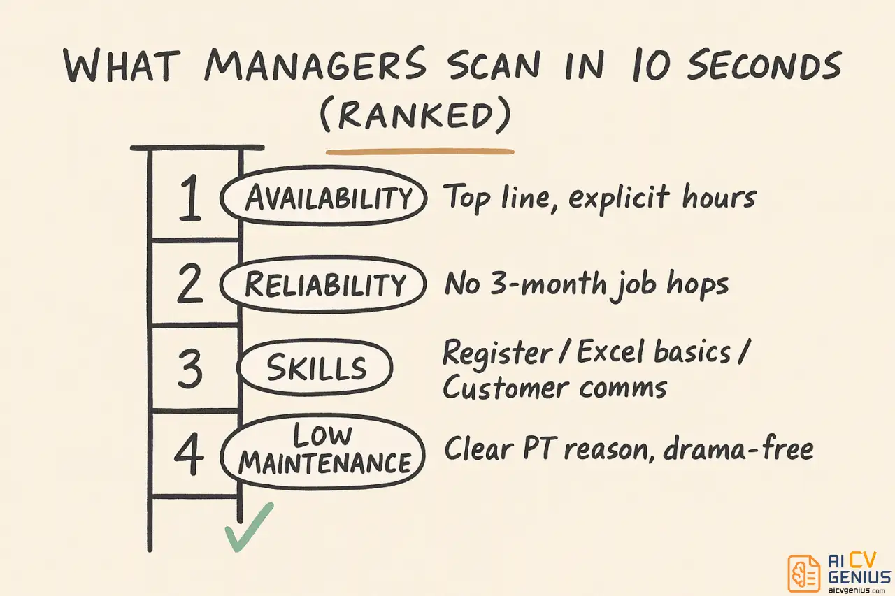 What Managers Scan In 10 Seconds