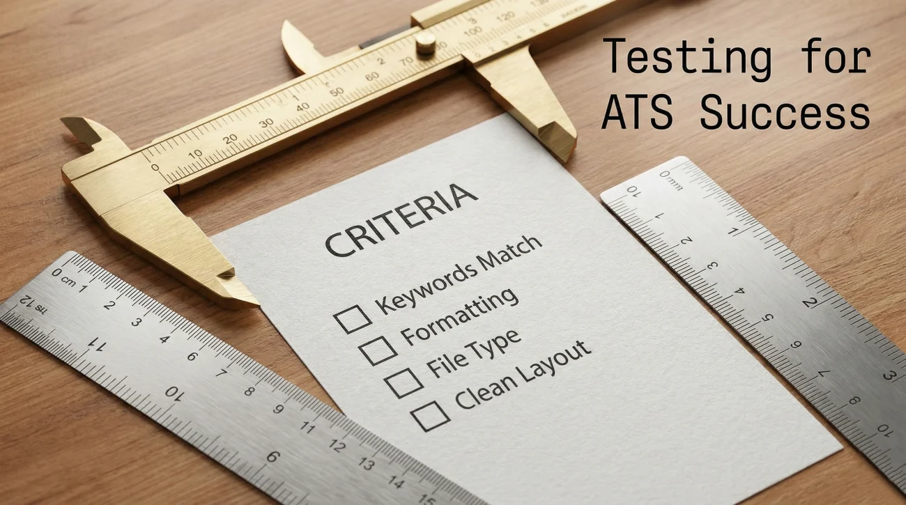 Standardized Evaluation Criteria For Resume Software Performance